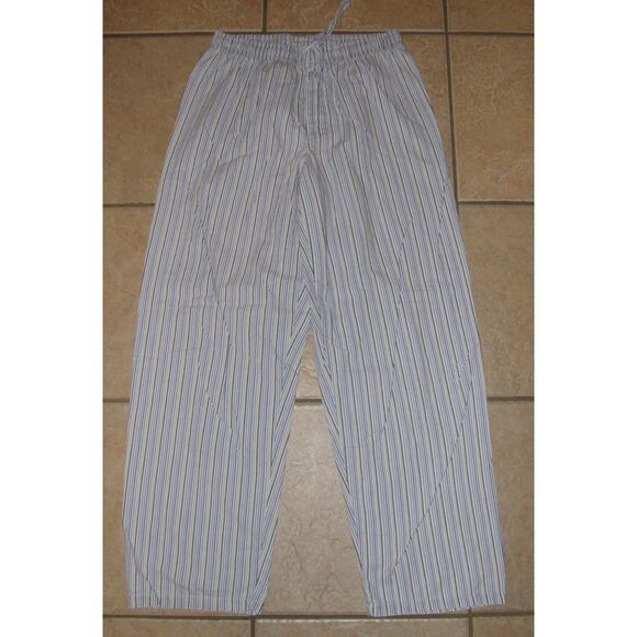 Mens Sz Medium Multicolored Elastic waist Pull On Lounge Sleep Pants 3 Pc Lot - Picture 3 of 6